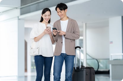 海外旅行者へのアンケート・キャンペーン