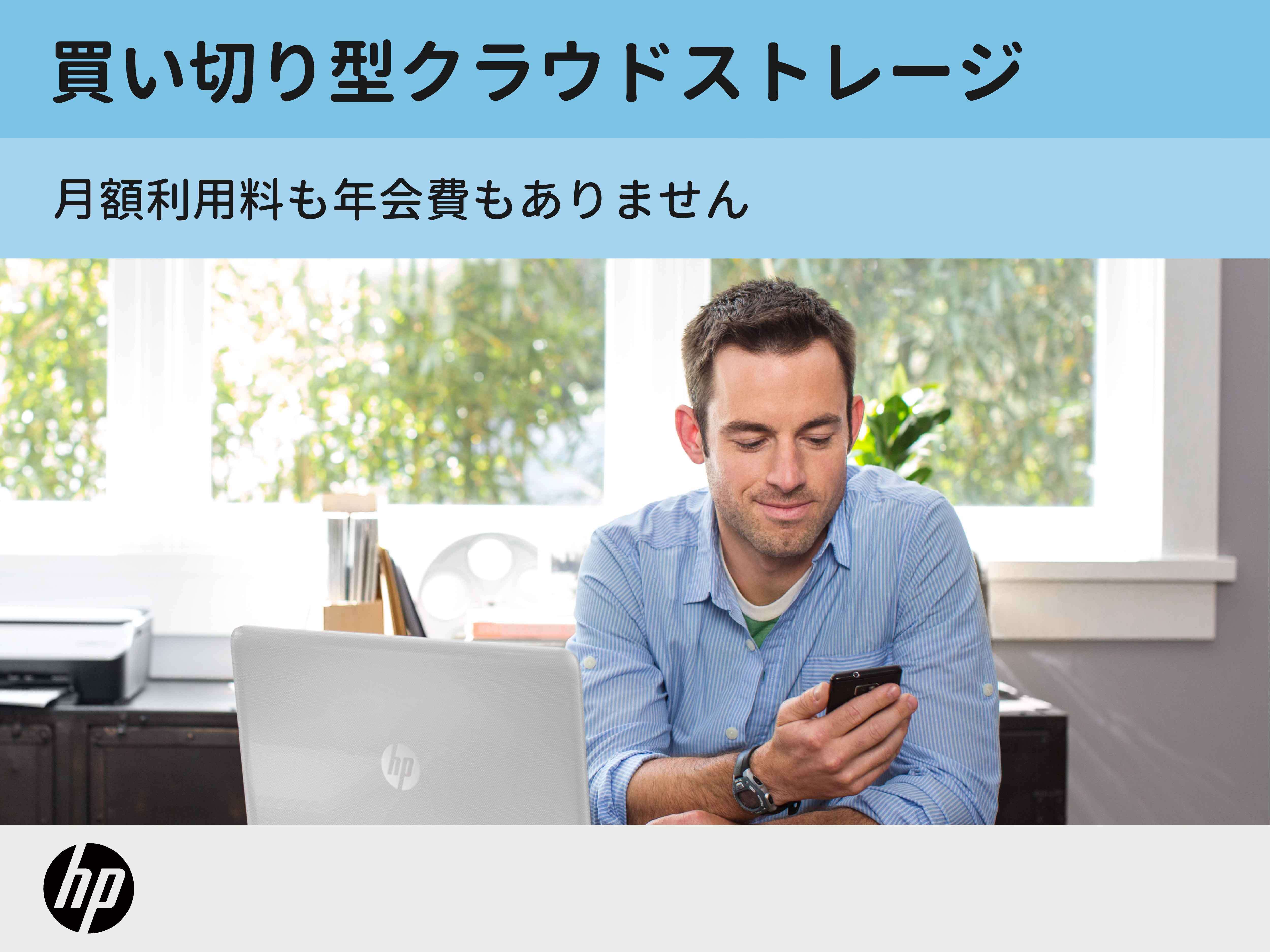 買い切り型クラウドストレージ　月額利用料も年会費もありません